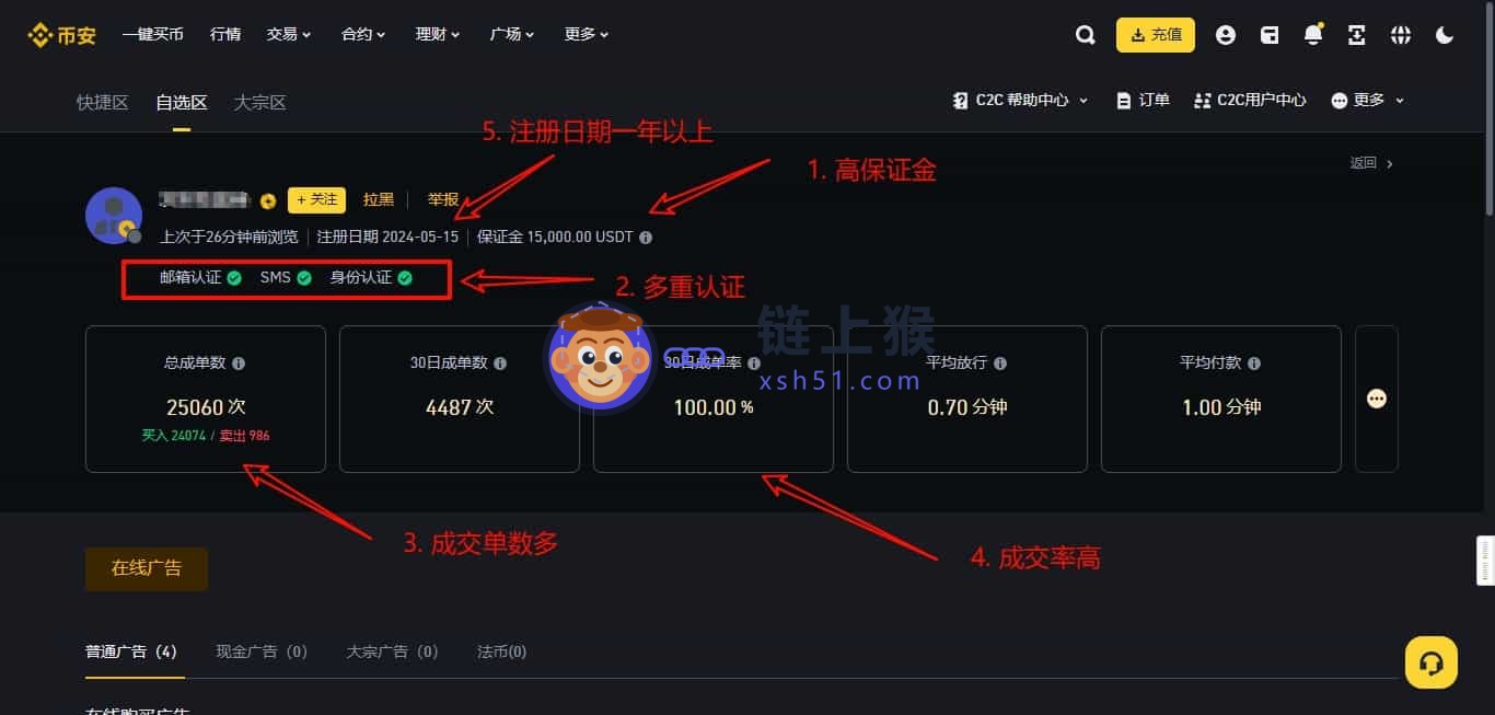 筛选C2C商家