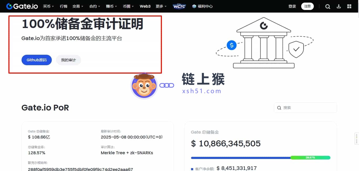 Gate.io储备金